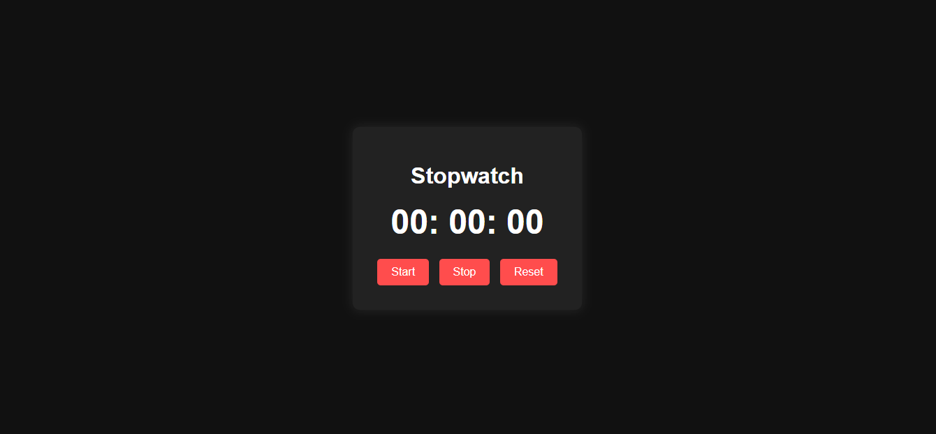 Screenshot - stopwatch
